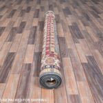 5'1"x7',Flint Gray,All Over Floral Design,Hand Knotted ,Vegetal Dyes ,Organic Wool, Oriental Rug - Image 5