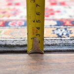 5'1"x7',Flint Gray,All Over Floral Design,Hand Knotted ,Vegetal Dyes ,Organic Wool, Oriental Rug - Image 6
