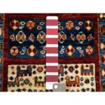 2'8"x10' Khorjin Design Colorful Runner Super Kazak Pure Wool Hand Knotted Oriental Rug Sh52267 - Image 3