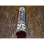2'8"x10' Khorjin Design Colorful Runner Super Kazak Pure Wool Hand Knotted Oriental Rug Sh52267 - Image 4
