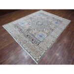 7'10"x10' Coventry Gray, Pre Historic Mamluk Design, Organic Wool, Natural Dyes, Hand Knotted Fine Aryana Oriental Rug Sh88728 - Image 3