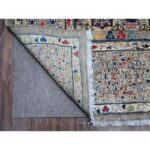 7'10"x10' Coventry Gray, Pre Historic Mamluk Design, Organic Wool, Natural Dyes, Hand Knotted Fine Aryana Oriental Rug Sh88728 - Image 4